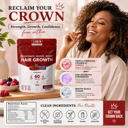 LUMIN - RRB Hair Growth Gummies